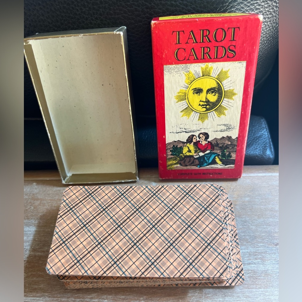 𝓥𝓲𝓷𝓽𝓪𝓰𝓮 𝓣𝓪𝓻𝓸𝓽 𝓒𝓪𝓻𝓭𝓼 1970 1JJ AG MÜLLER + CIE tarot - Picture 3 of 9